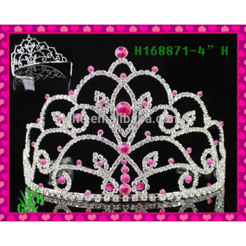 2015 Beautyantant Crowns Princesa rhinestone estrela coroa representação uma tiara